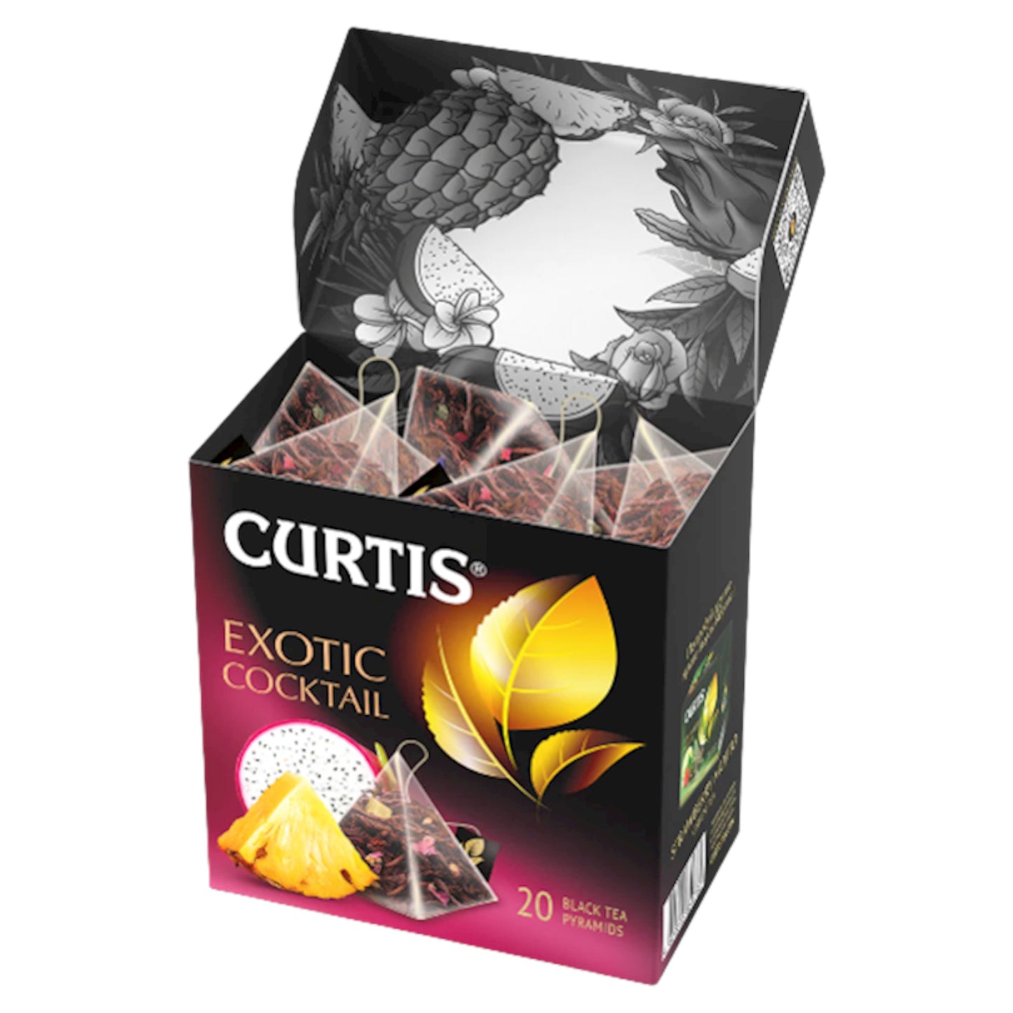 Curtis Black Tea Pyramids - 5 Flavors