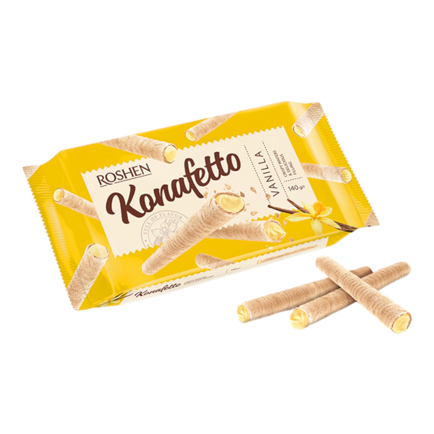 Konafetto Wafer Rolls - 4 Flavors