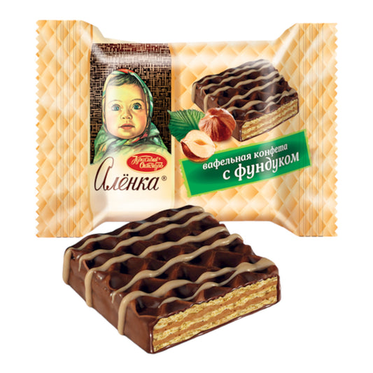 Alenka Wafers with Hazelnut