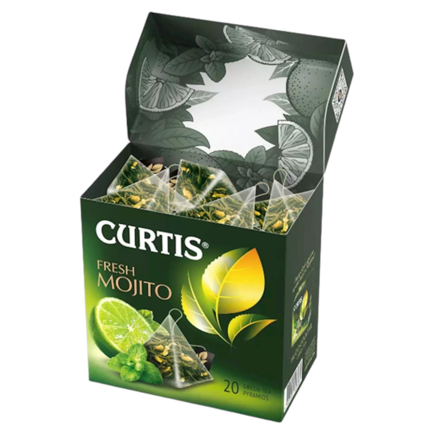 Curtis Green Tea Pyramids - 3 Flavors