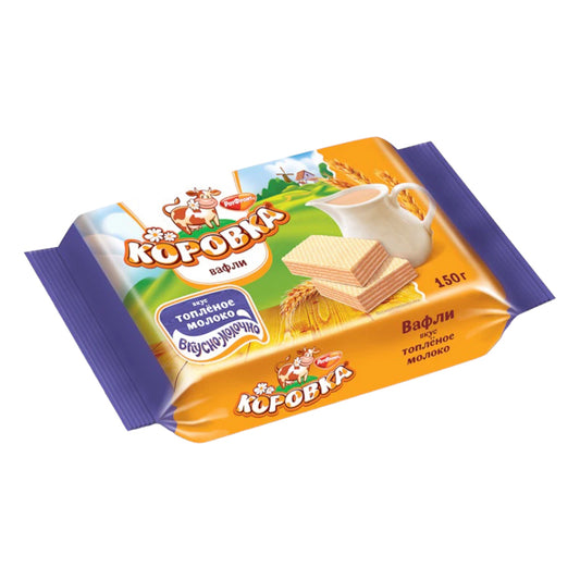 Korovka Baked Milk Wafers - 150g