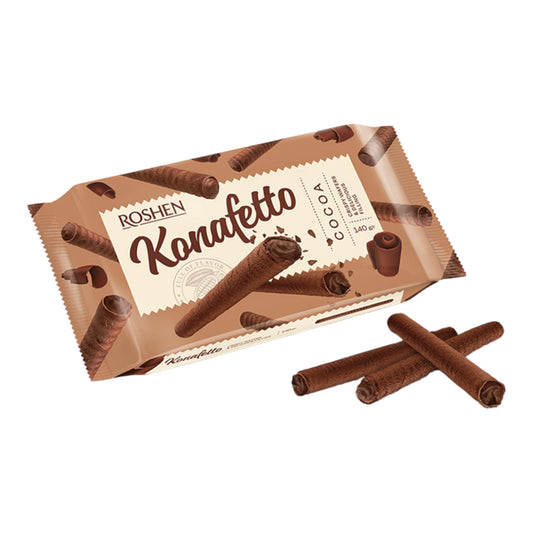 Konafetto Wafer Rolls - 4 Flavors