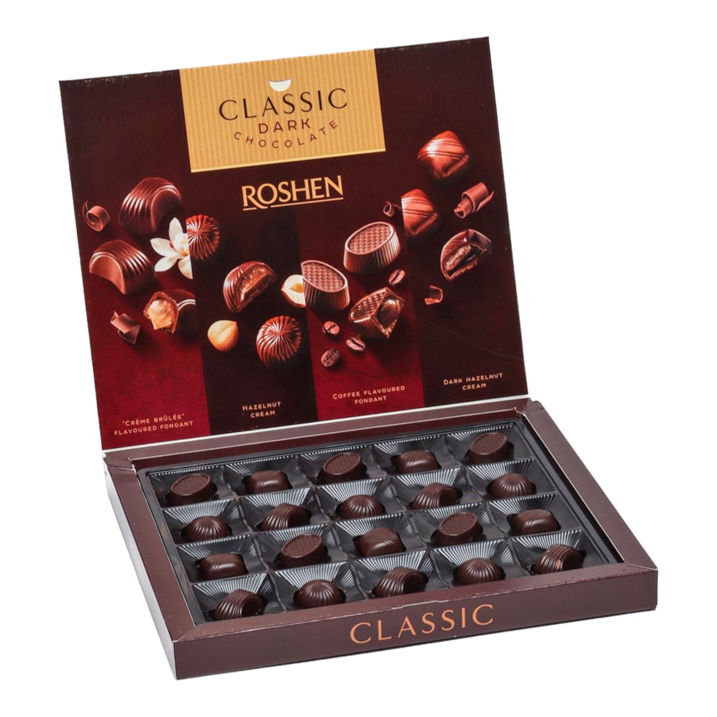 Roshen Dark Chocolate Assortment