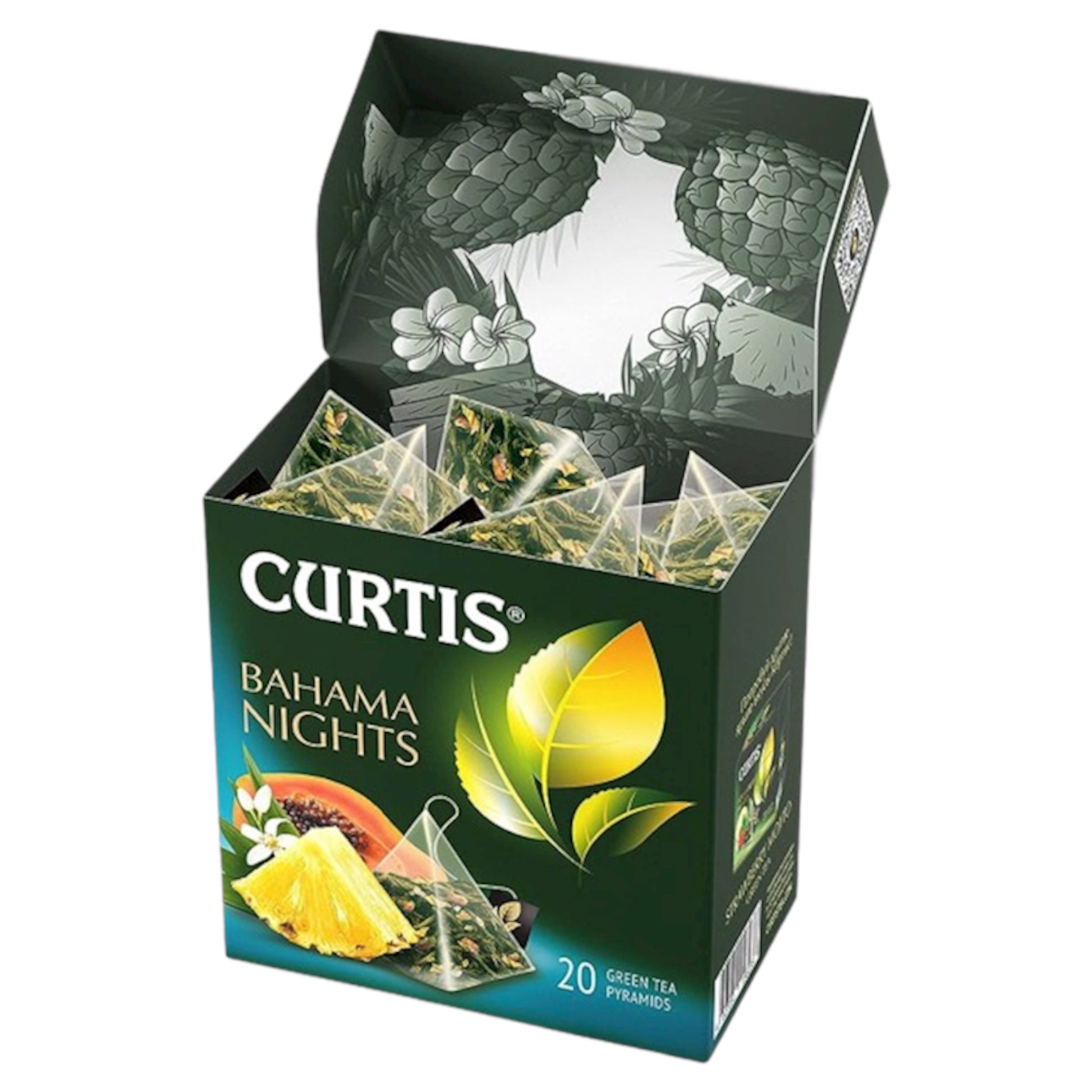 Curtis Green Tea Pyramids - 3 Flavors – Sladostea