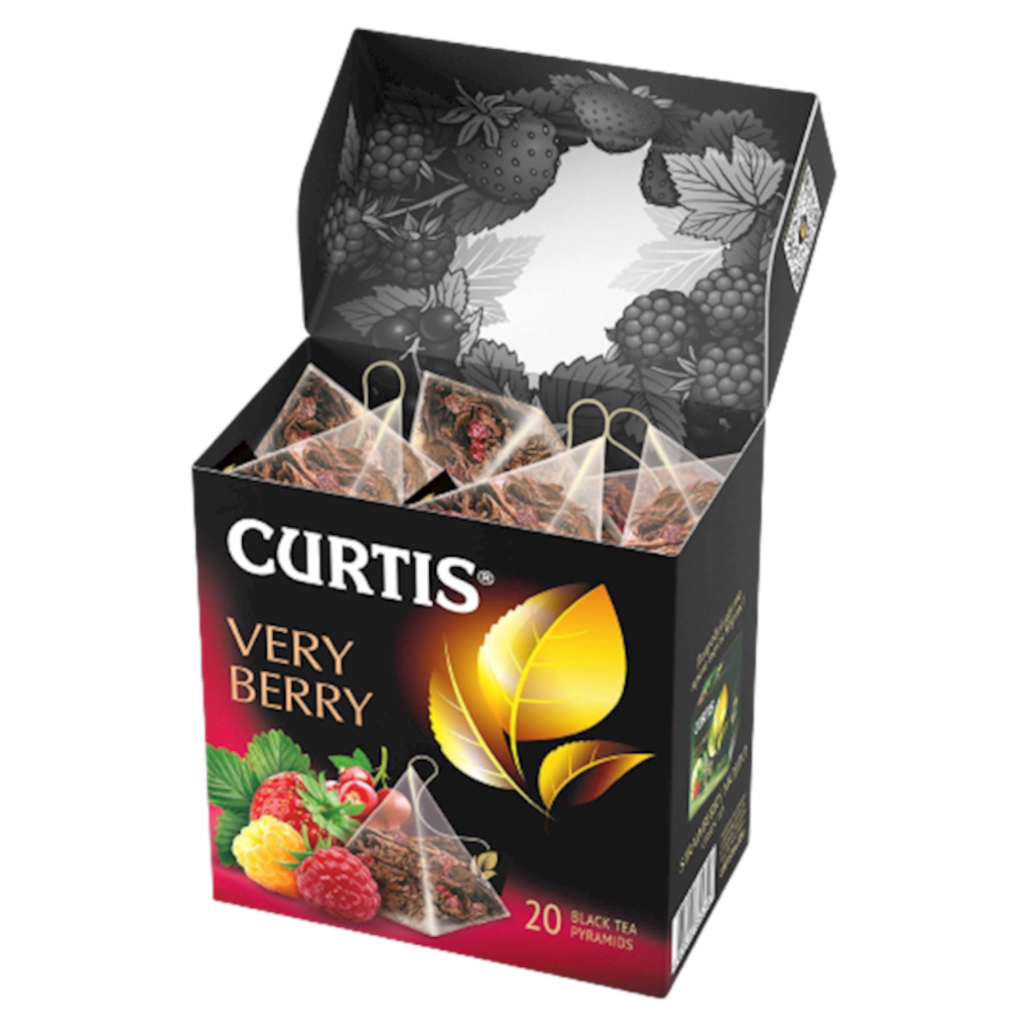 Curtis Black Tea Pyramids - 5 Flavors – Sladostea
